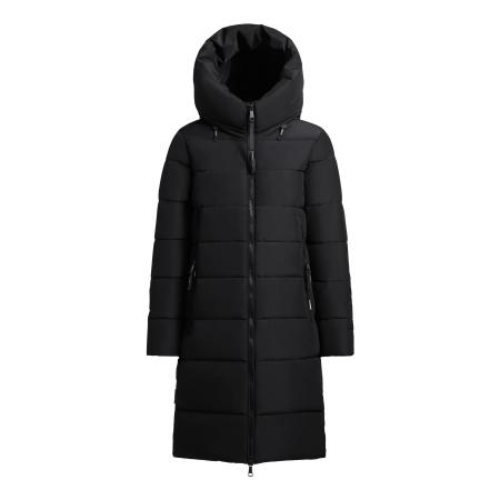 Khujo khujo Wintermantel JILIAS6 MATT zwart