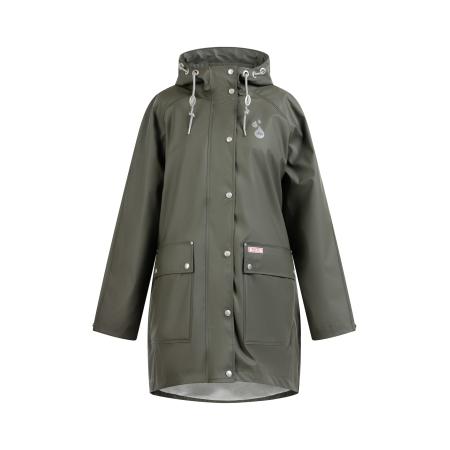 MYMO MYMO Functionele mantel olijfgroen