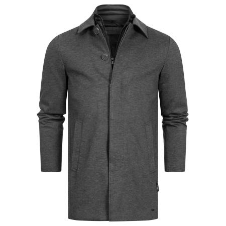 INDICODE JEANS INDICODE JEANS Tussenjas Benyome donkergrijs