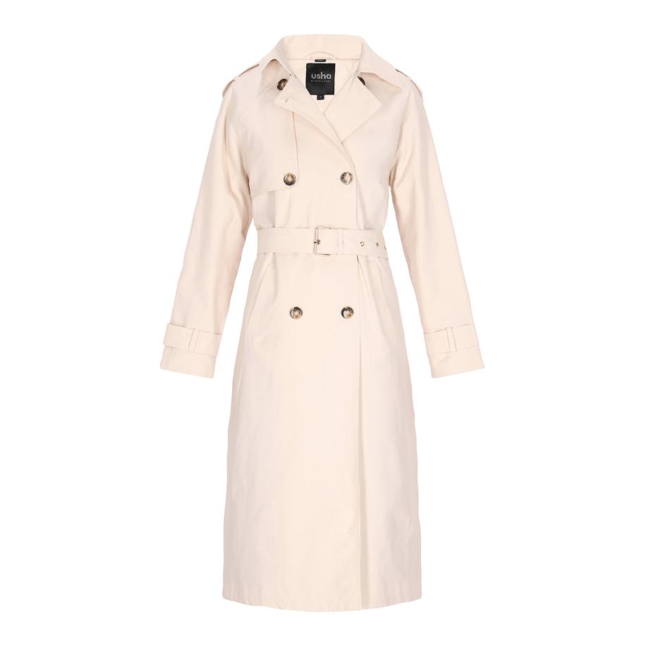 Usha usha BLACK LABEL Tussenmantel offwhite -