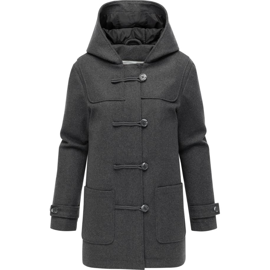 Ragwear Ragwear Wintermantel Duffina Youmodo antraciet -