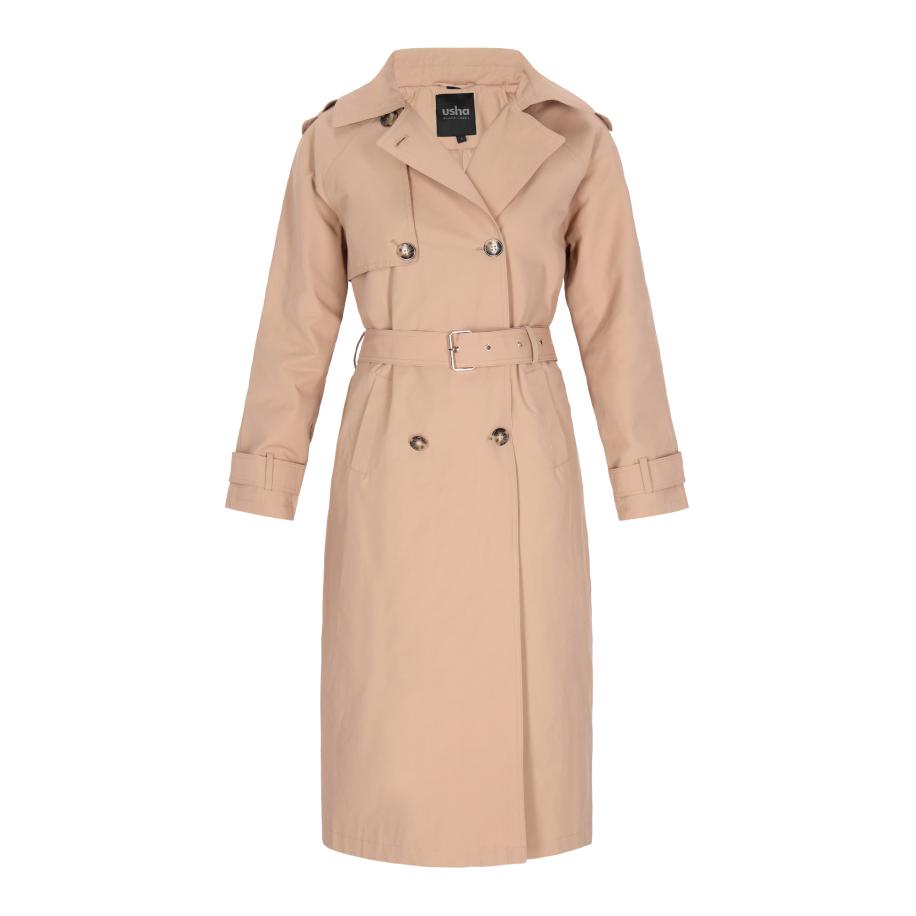 Usha usha BLACK LABEL Tussenmantel beige -