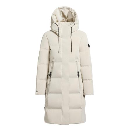 Khujo khujo Wintermantel wit