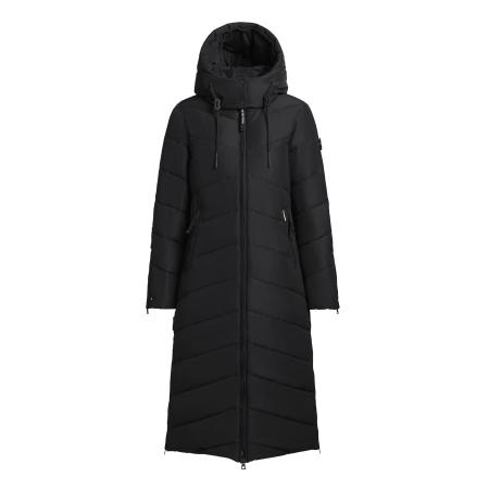 Khujo khujo Wintermantel Hurce zwart