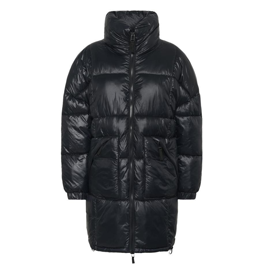 Saint Tropez SAINT TROPEZ Wintermantel Florine zwart -