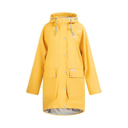 MYMO MYMO Functionele mantel geel / zilvergrijs