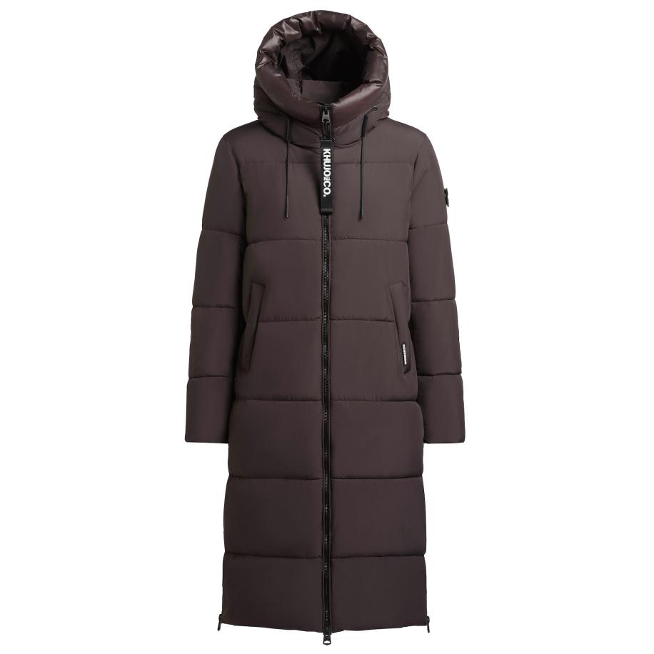 Khujo khujo Wintermantel Nalu donkerlila -