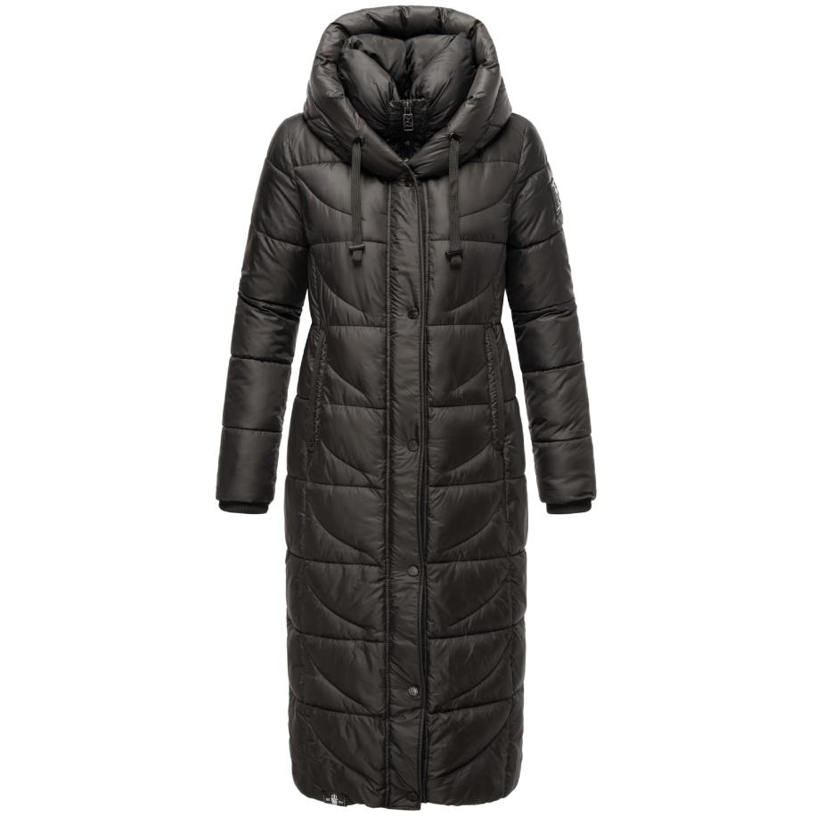 NAVAHOO NAVAHOO Wintermantel Waffelchen zwart -