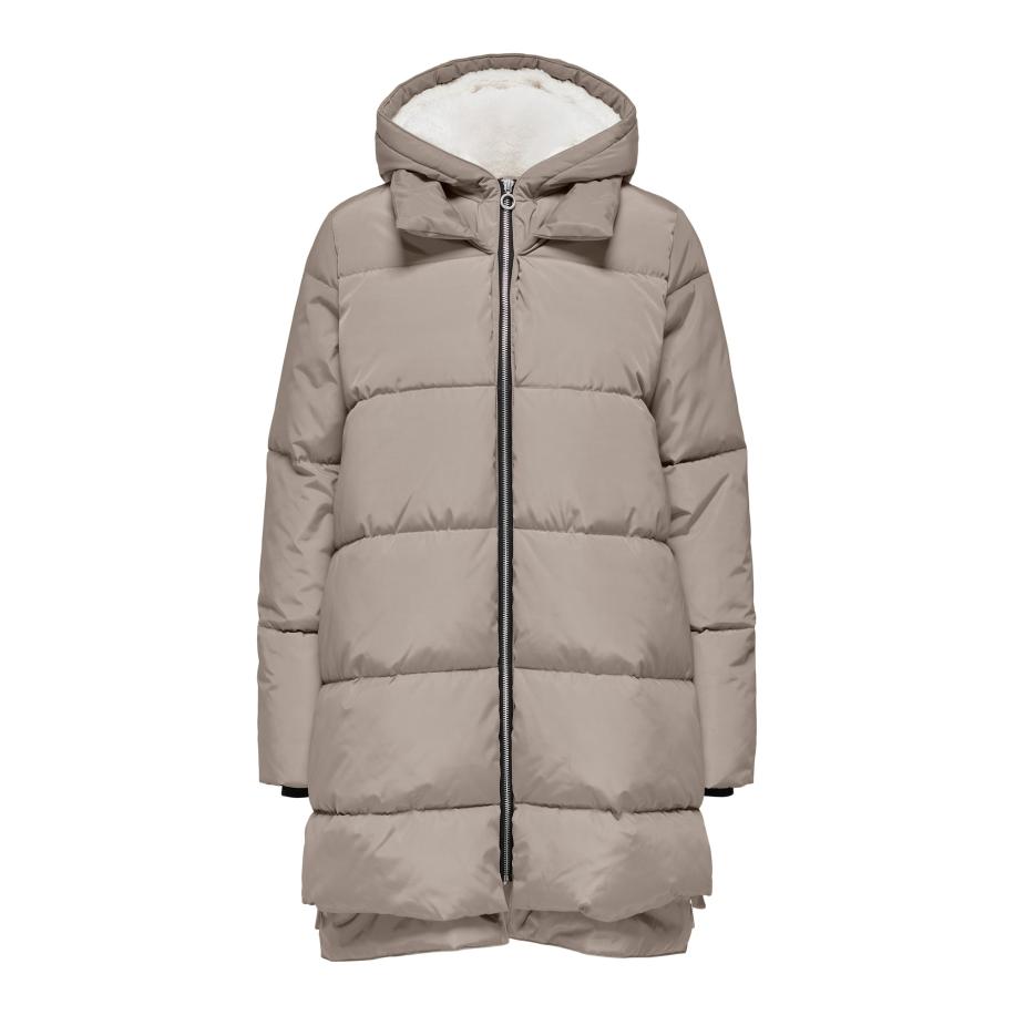 Only ONLY Wintermantel ONLKELLY NORA taupe -