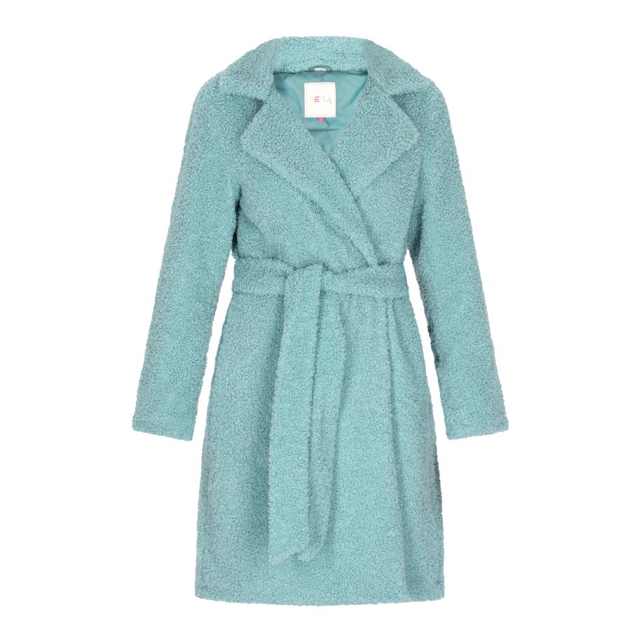 IZIA IZIA Tussenmantel aqua -