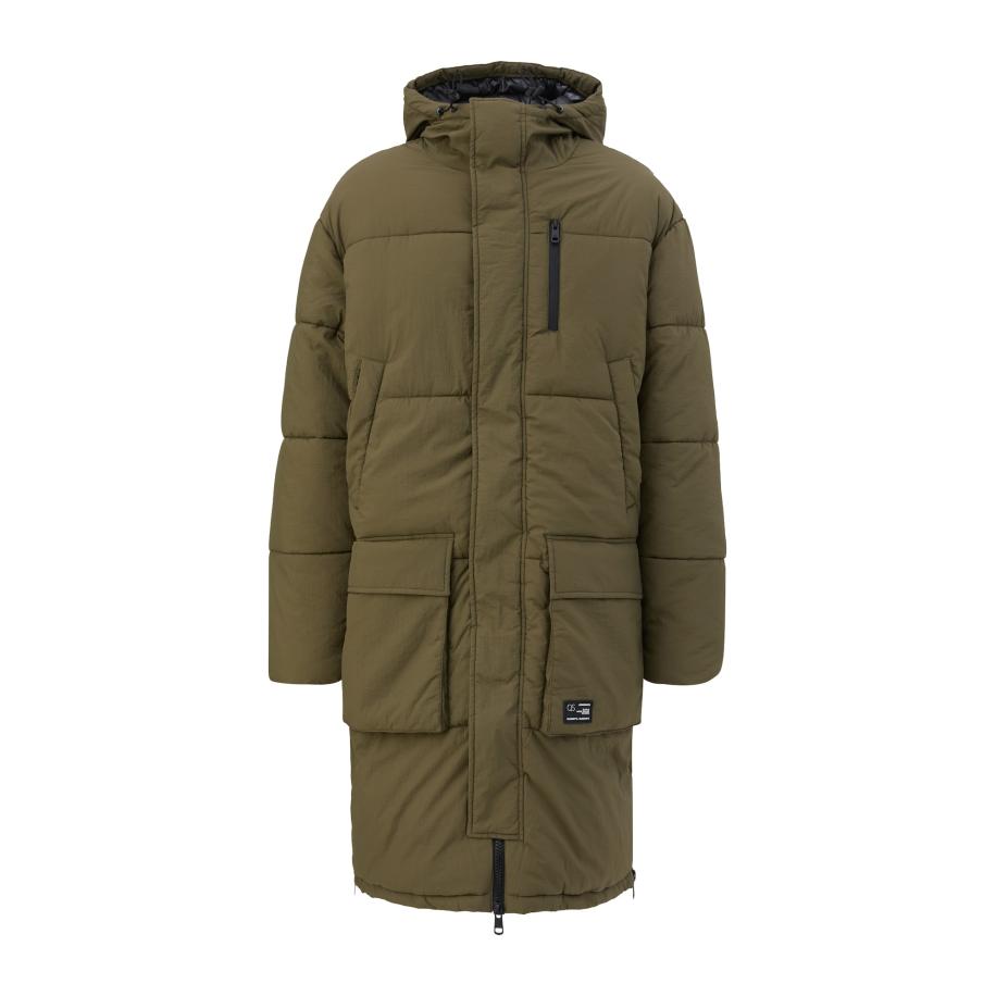 QS QS Winterjas olijfgroen -