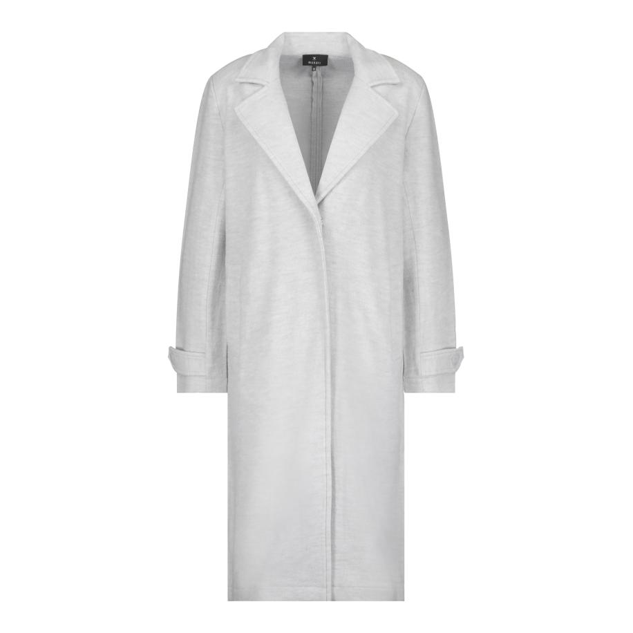 Monari monari Tussenmantel grijs gemêleerd -