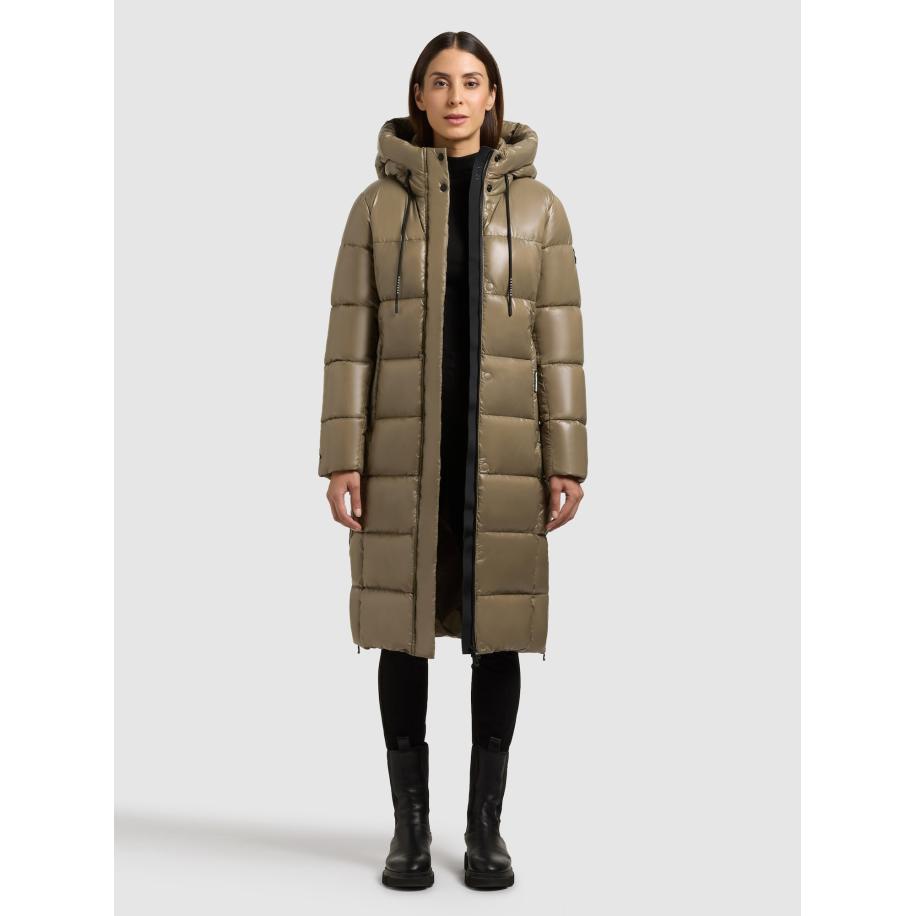 Khujo khujo Wintermantel Willa grijs -