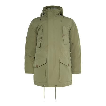 TUFFSKULL TUFFSKULL Winterparka Leat olijfgroen