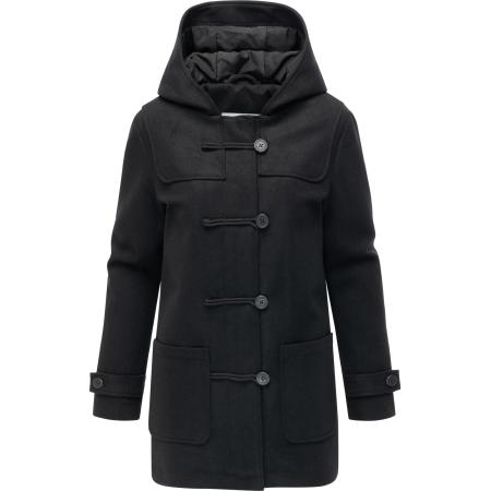 Ragwear Ragwear Wintermantel Duffina Youmodo zwart