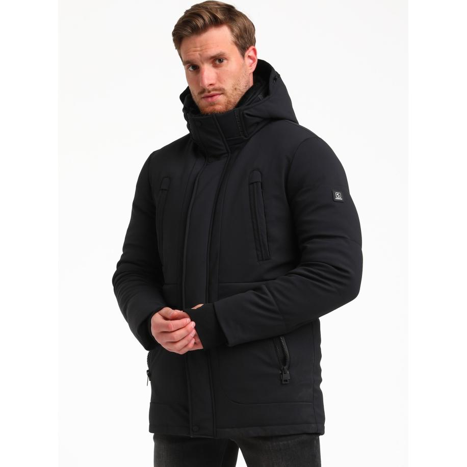Gabbiano Winterparka Technical Winter zwart Zwart