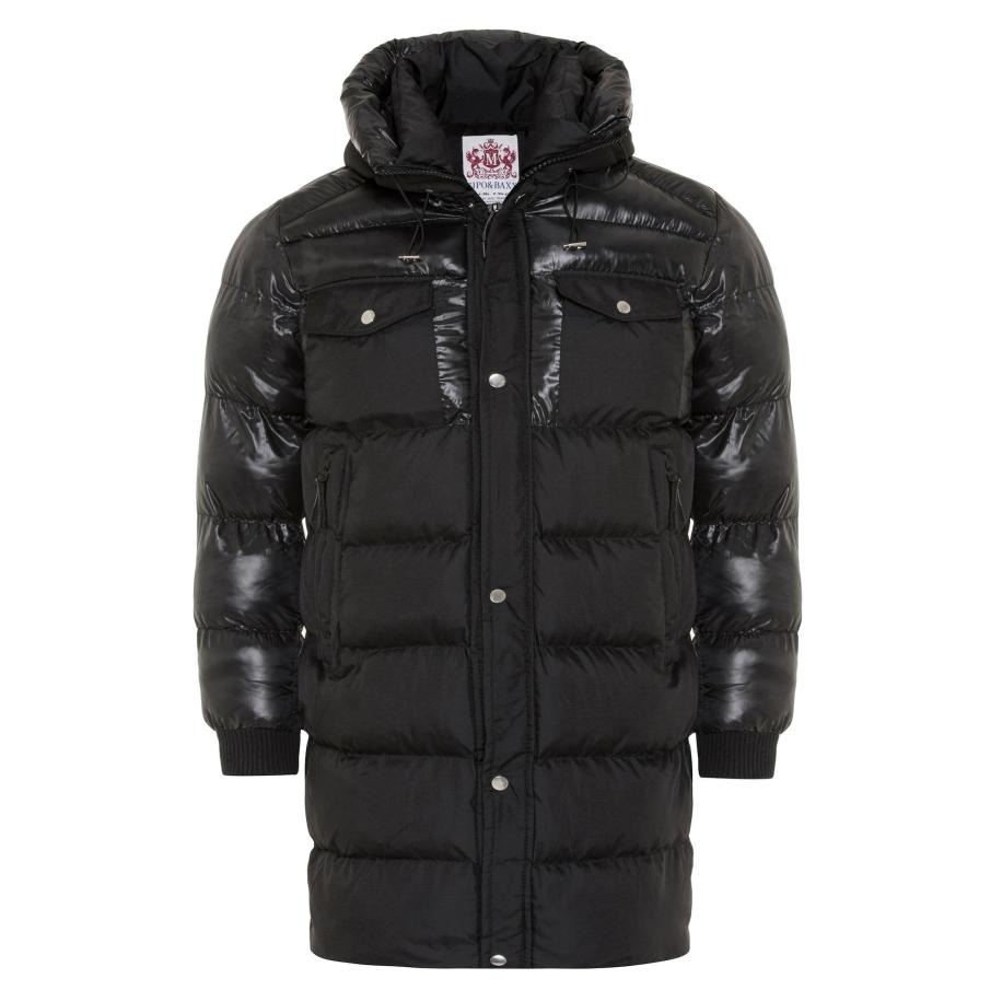 Cipo & Baxx CIPO & BAXX Winterjas zwart -