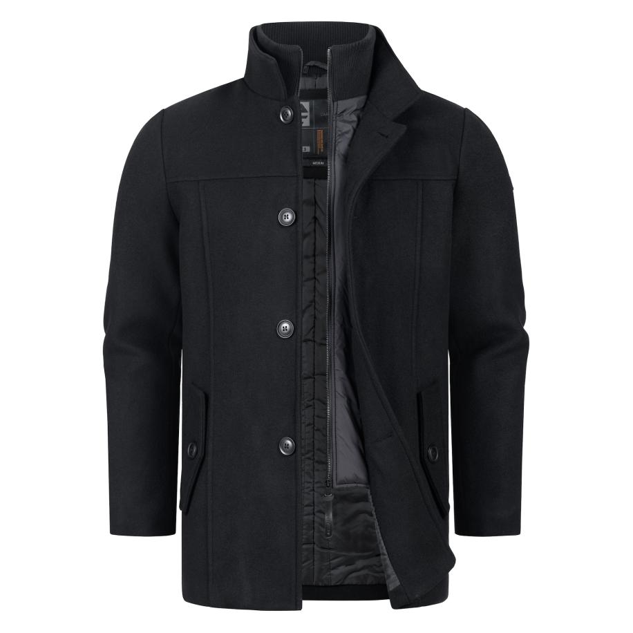 INDICODE JEANS INDICODE JEANS Winterjas Lunik zwart -