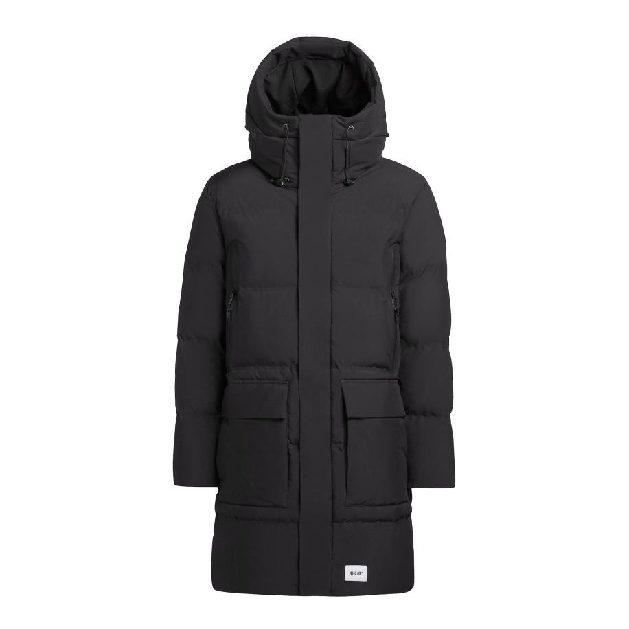 Khujo khujo Winterjas Winer3 donkergrijs -