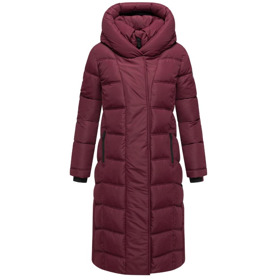 NAVAHOO NAVAHOO Wintermantel Engelsfeder XIV bordeaux -