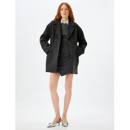 Koton Koton Tussenmantel antraciet