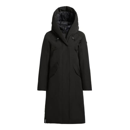 Khujo khujo Wintermantel IXIA zwart