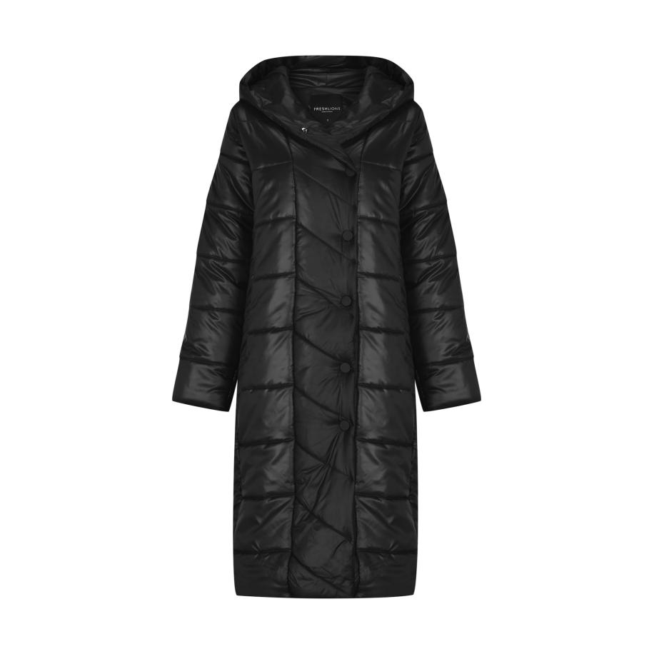 FRESHLIONS FRESHLIONS Wintermantel Eva zwart -