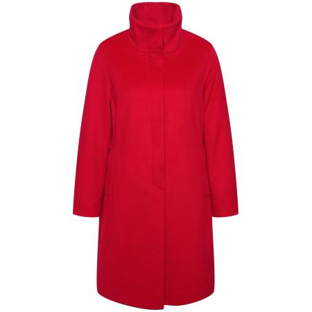 Ulla Popken Ulla Popken Wintermantel donkerrood