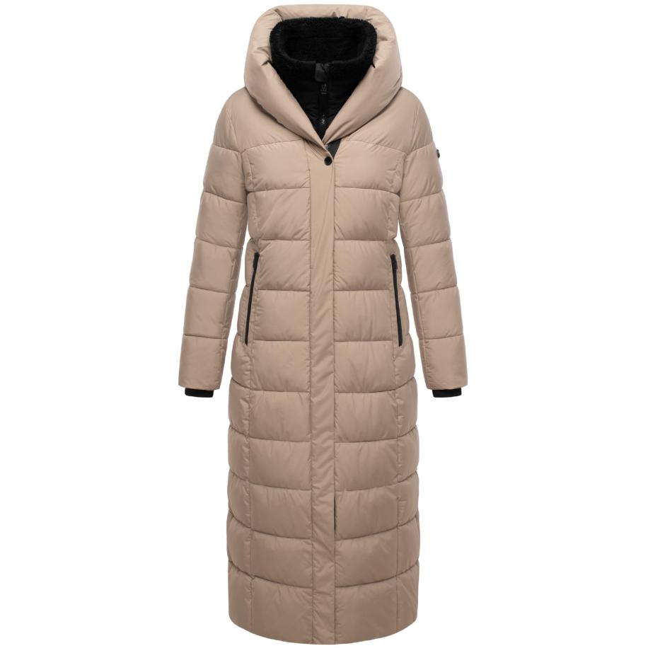 MARIKOO MARIKOO Wintermantel Pakoraa 16 donkerbeige -