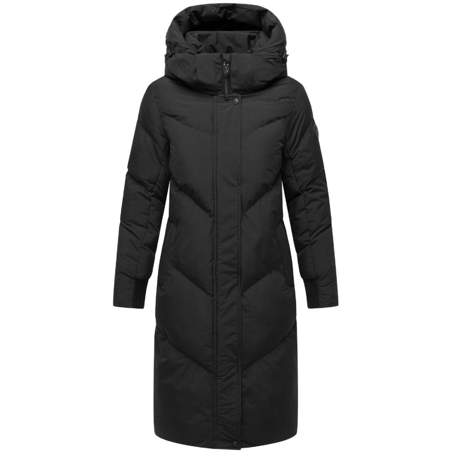 MARIKOO MARIKOO Wintermantel Teonaa 16 zwart -