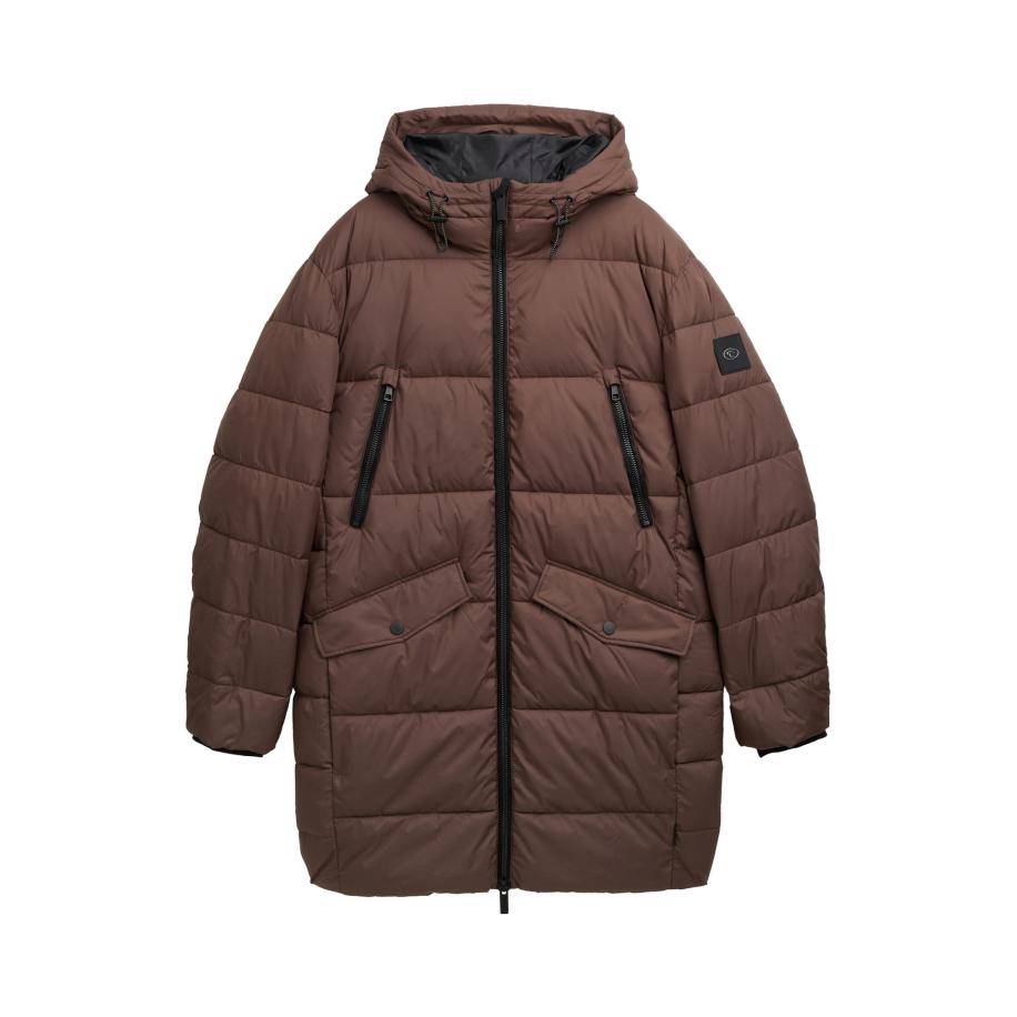 Tom Tailor TOM TAILOR Winterjas donkerbruin -