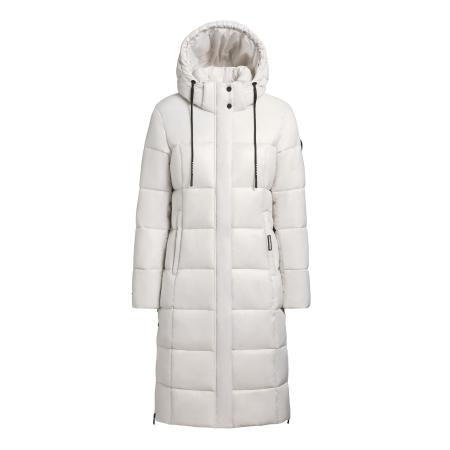 Khujo khujo Wintermantel Shane2-YM zwart / wit