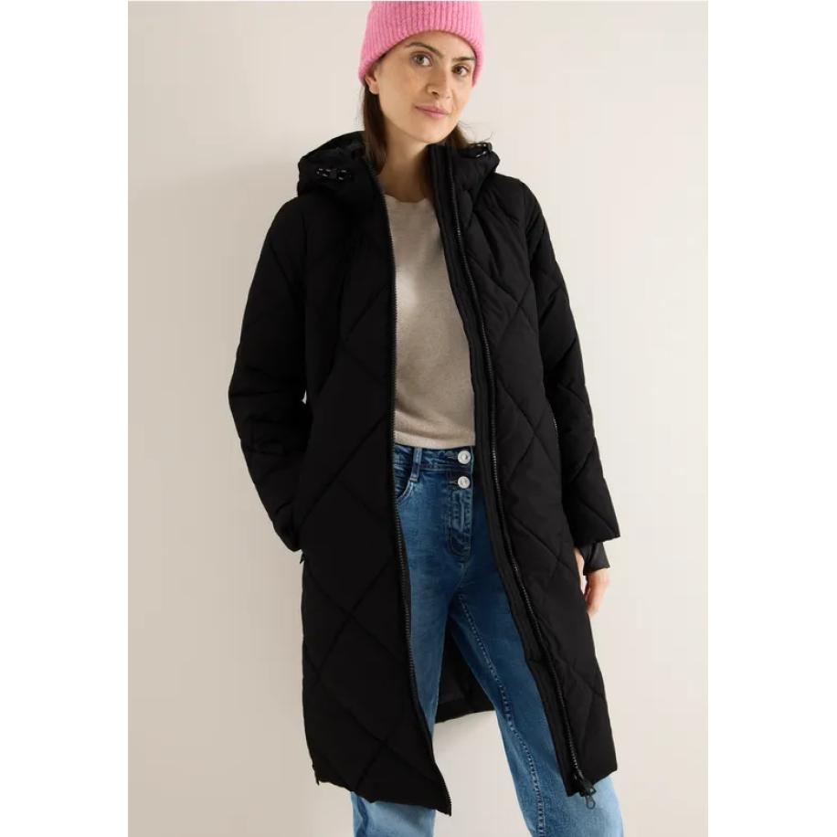 CECIL Jas met rugzakkoorden Zwart