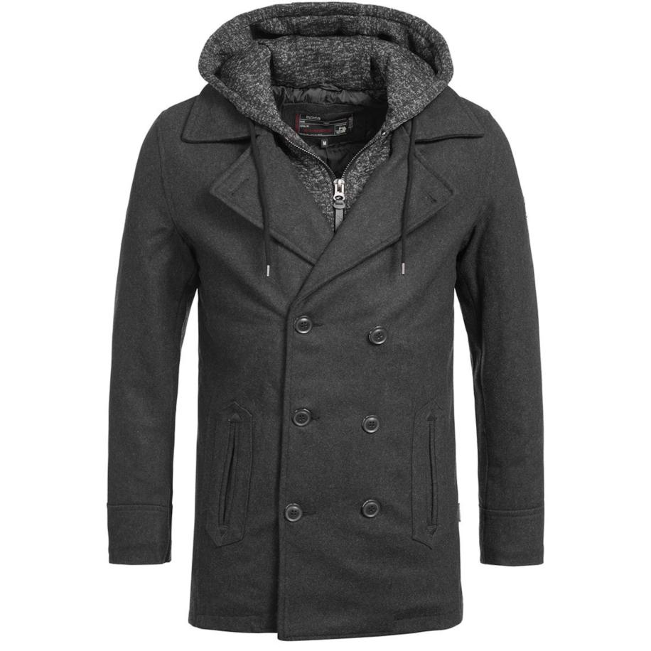 INDICODE JEANS INDICODE JEANS Tussenjas Cliff Jacke grijs gemêleerd -
