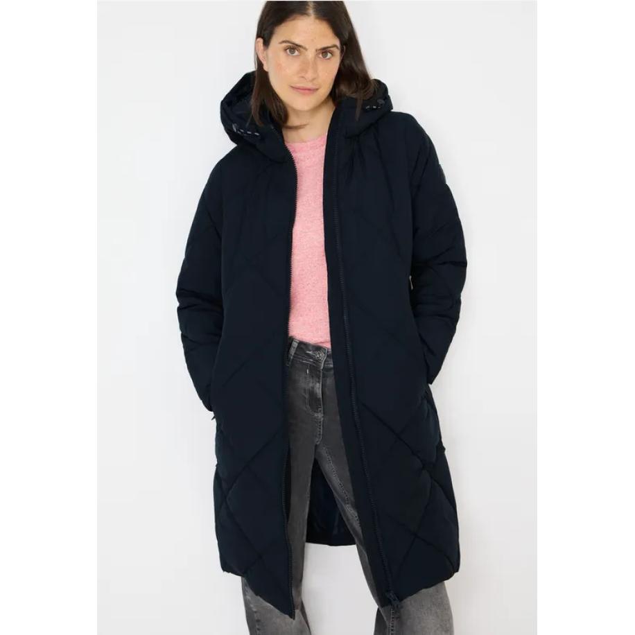 CECIL Jas met rugzakkoorden Blauw