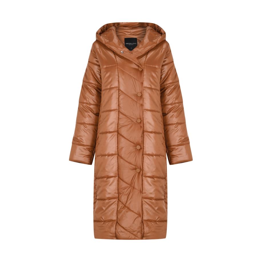 FRESHLIONS FRESHLIONS Wintermantel bruin -