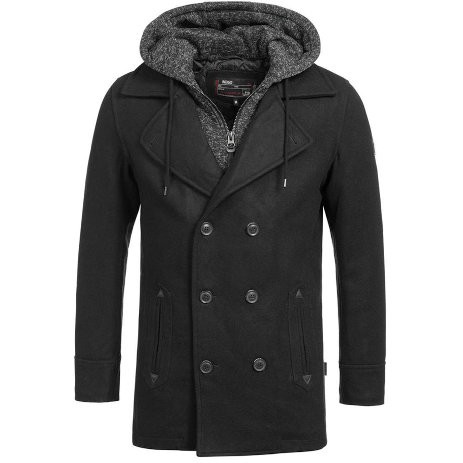 INDICODE JEANS INDICODE JEANS Tussenjas Cliff donkergrijs / zwart -