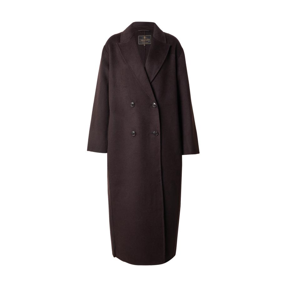 Herrlicher Herrlicher Tussenmantel Lanine chocoladebruin -