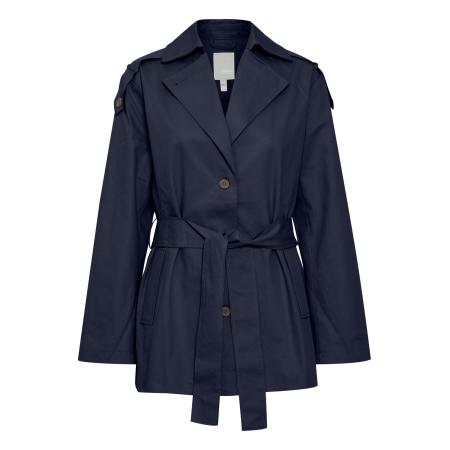 Fransa Fransa Tussenmantel Nina donkerblauw