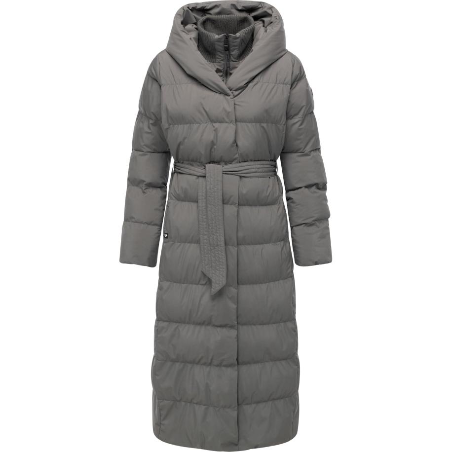 Ragwear Ragwear Wintermantel Niani grijs -