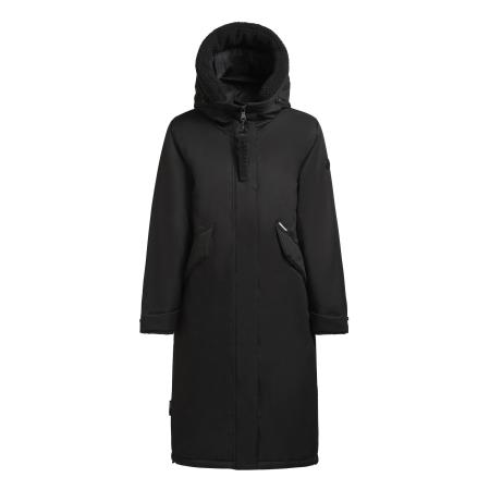 Khujo khujo Wintermantel Agneta-YM zwart