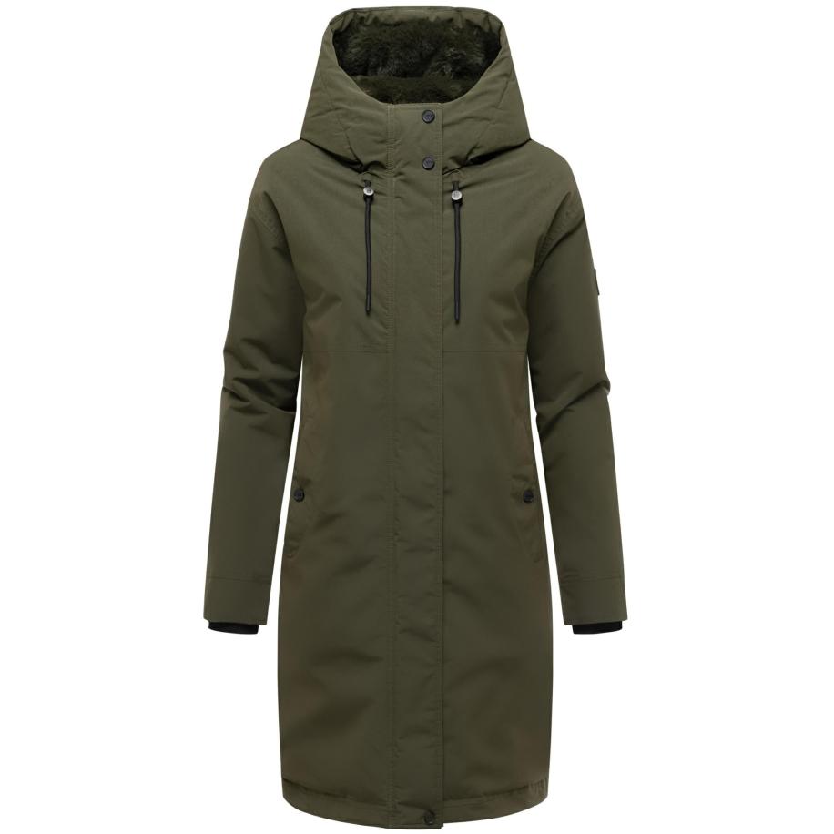 NAVAHOO NAVAHOO Wintermantel Hageltanz 14 donkergroen -