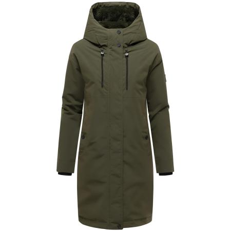NAVAHOO NAVAHOO Wintermantel Hageltanz 14 donkergroen
