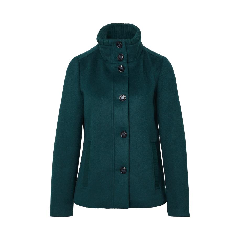 s.Oliver Tussenmantel donkergroen Groen