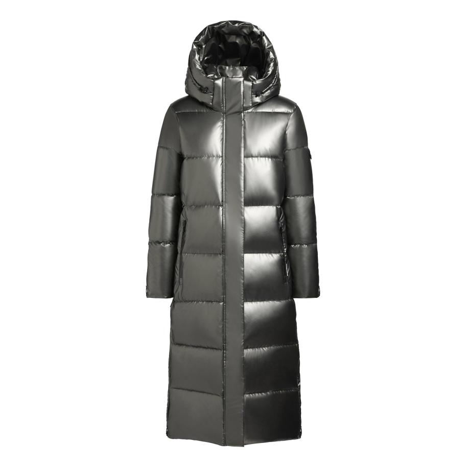 Khujo khujo Wintermantel zilvergrijs -