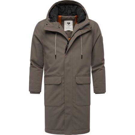 Ragwear Ragwear Winterjas Mr Them bruin gemêleerd