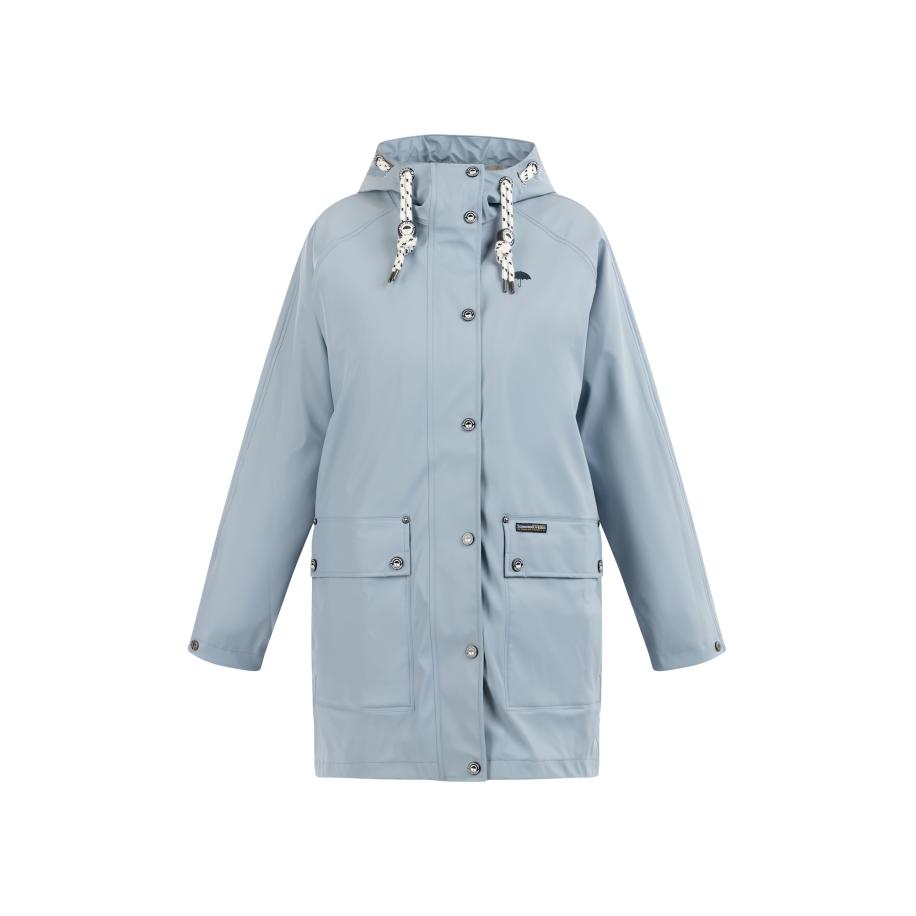 Schmuddelwedda Schmuddelwedda Functionele mantel lichtblauw -