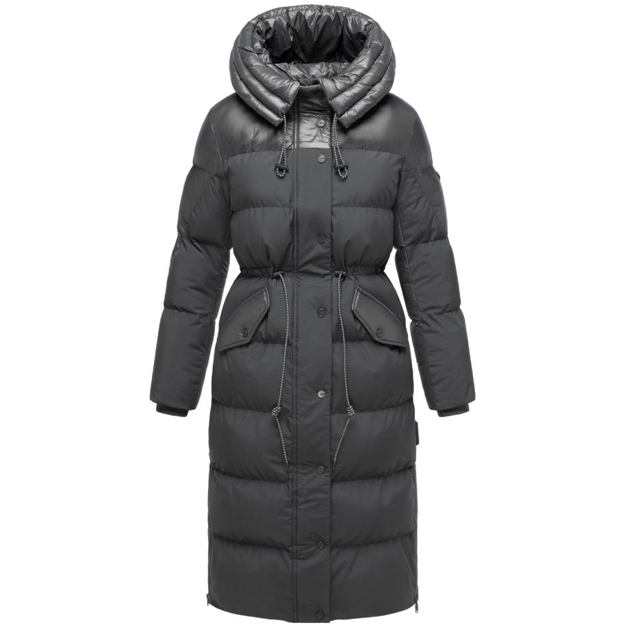 NAVAHOO NAVAHOO Wintermantel Knusperherz 14 donkergrijs -