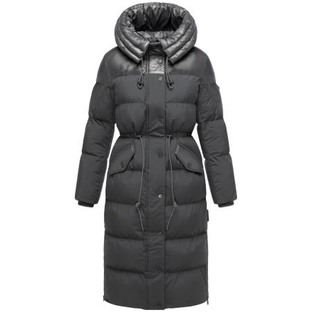 NAVAHOO NAVAHOO Wintermantel Knusperherz 14 donkergrijs