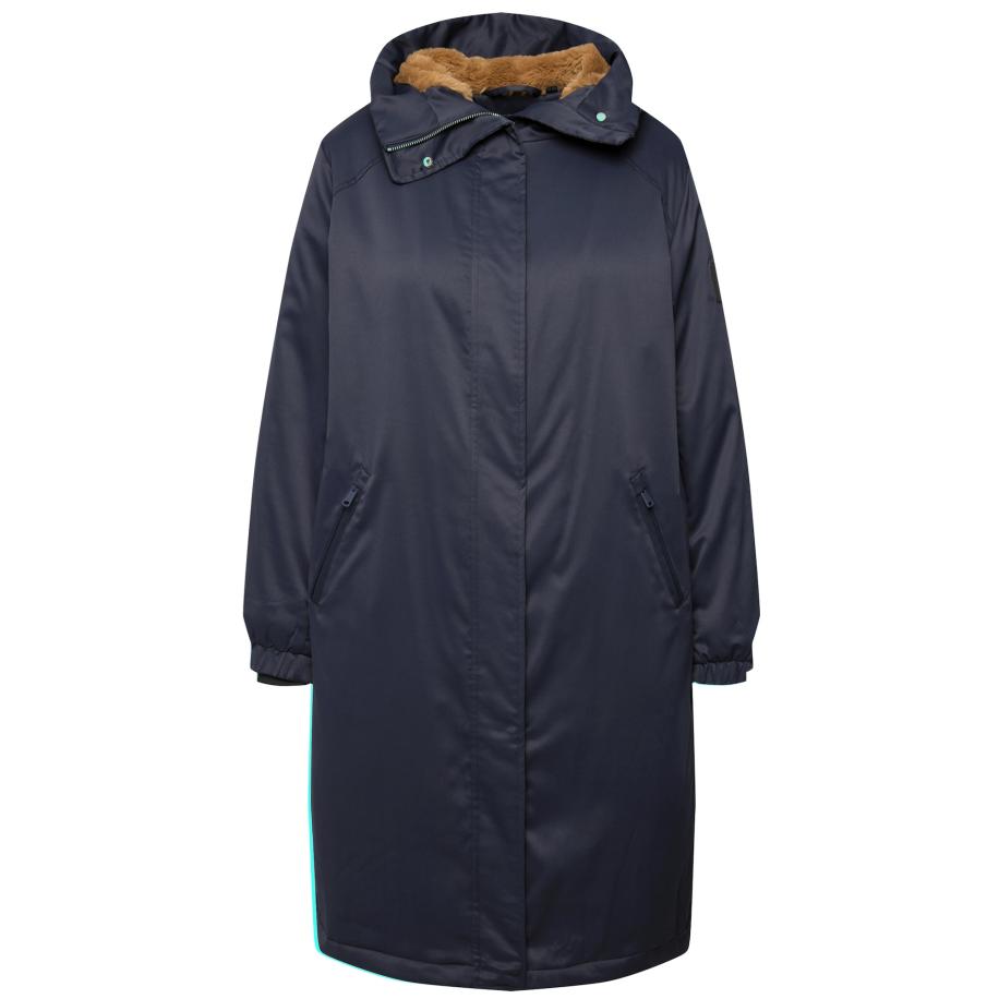 Ulla Popken Ulla Popken Wintermantel bruin / antraciet / donkergrijs -